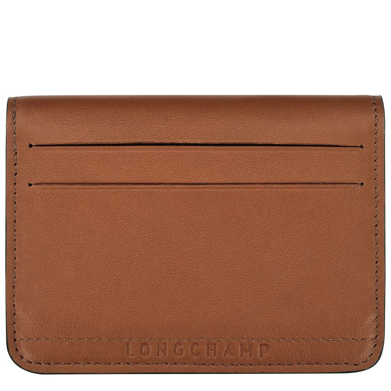 long champ Le Pliage Xtra Leather Miesten Korttikotelo Cognac | FIDF7372