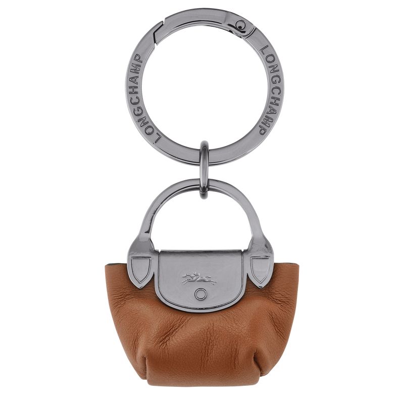 long champ Le Pliage Xtra Leather Miesten Avaimenperät Cognac | FINW7256