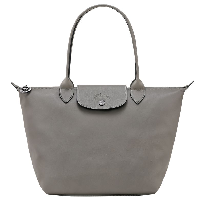 long champ Le Pliage Xtra M Tote Leather Naisten Olkalaukku Turtledove | FIYX8846