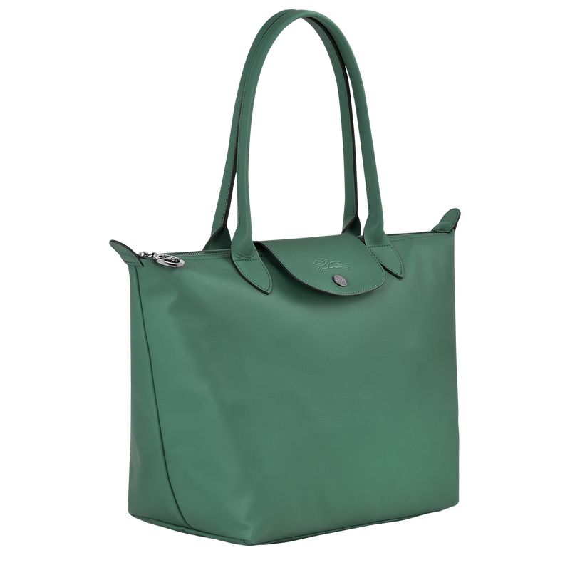 long champ Le Pliage Xtra M Tote Leather Naisten Olkalaukku Sage | FITC8845