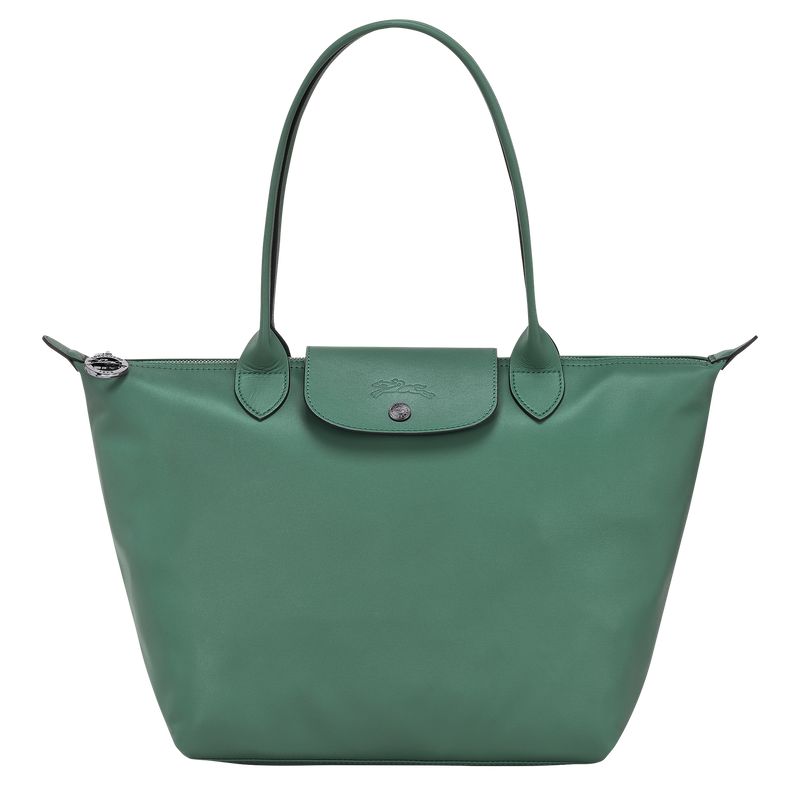 long champ Le Pliage Xtra M Tote Leather Naisten Olkalaukku Sage | FITC8845