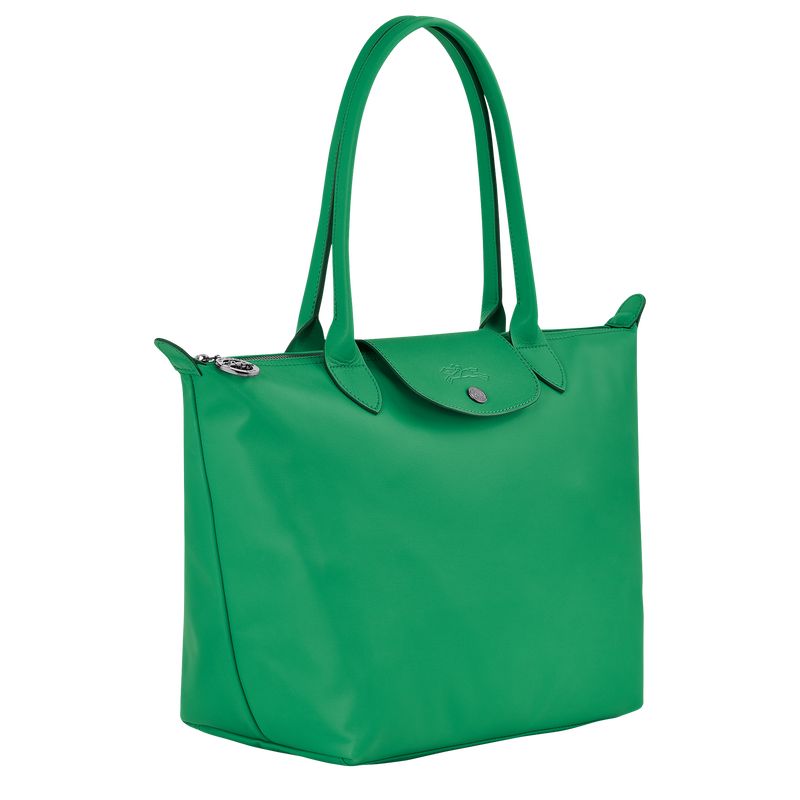 long champ Le Pliage Xtra M Tote Leather Naisten Olkalaukku Vihreä | FIWN8842