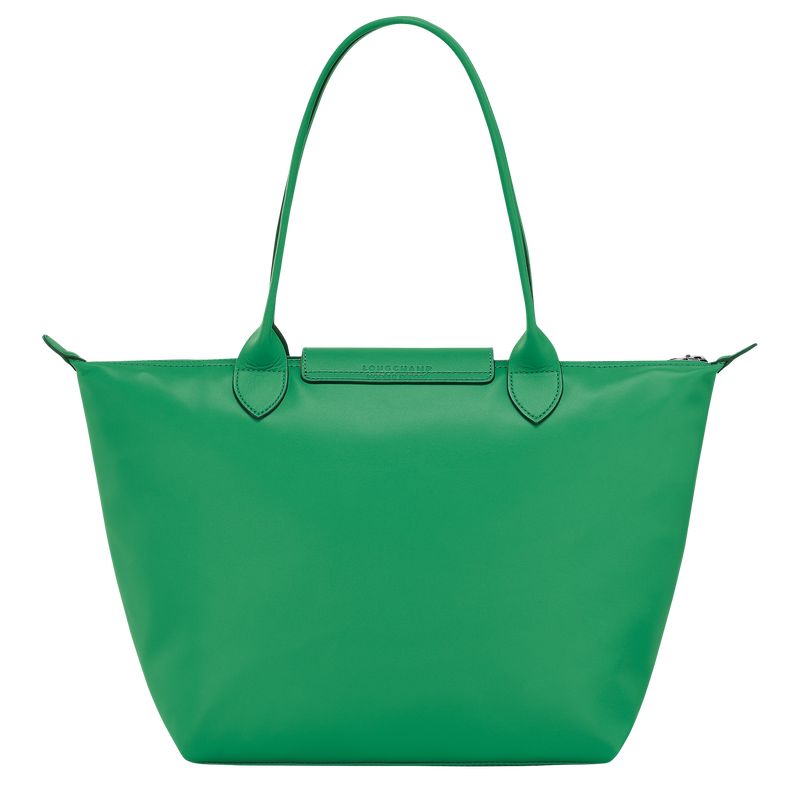 long champ Le Pliage Xtra M Tote Leather Naisten Olkalaukku Vihreä | FIWN8842