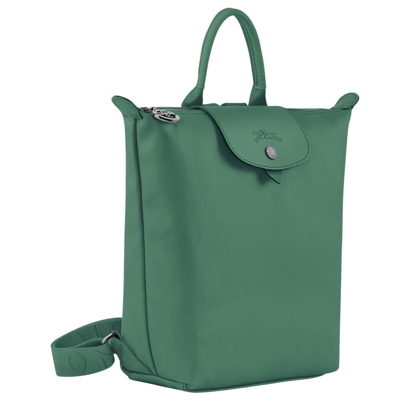 long champ Le Pliage Xtra S Leather Miesten Reput Sage | FIJP7557