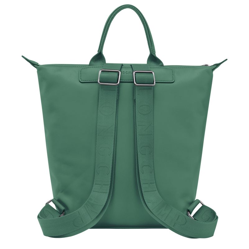 long champ Le Pliage Xtra S Leather Miesten Reput Sage | FIJP7557