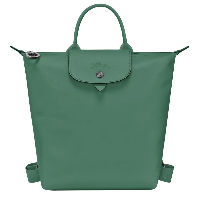 long champ Le Pliage Xtra S Leather Miesten Reput Sage | FIJP7557