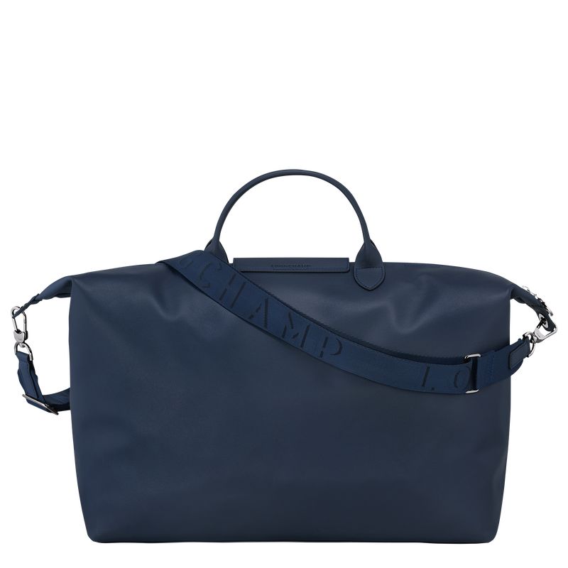 long champ Le Pliage Xtra S Leather Miesten Matkakassit Laivastonsininen | FIXY7249