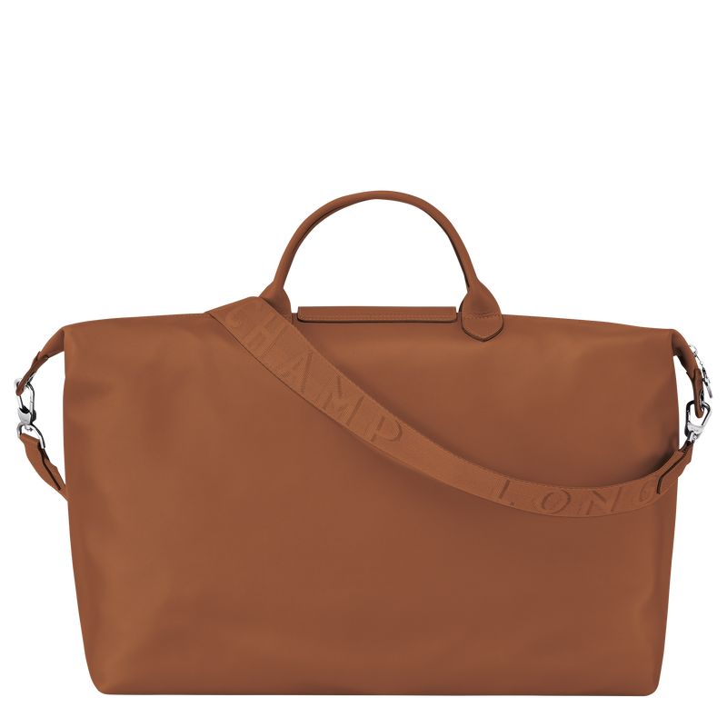 long champ Le Pliage Xtra S Leather Miesten Matkakassit Cognac | FIWN7227