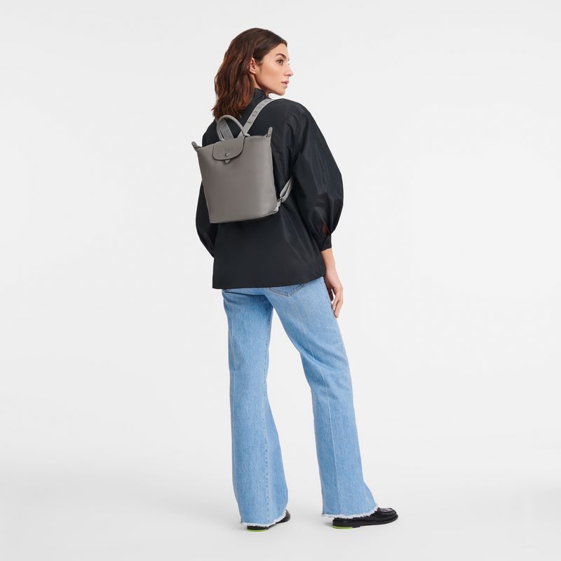 long champ Le Pliage Xtra S Leather Naisten Reput Turtledove | FIDF8749