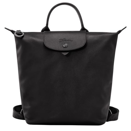 long champ Le Pliage Xtra S Leather Naisten Reput Mustat | FIUZ8743