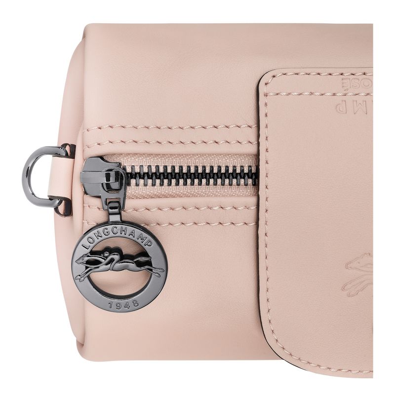 long champ Le Pliage Xtra XS Crossbody Leather Naisten Mini Laukut Nude | FIGS9294