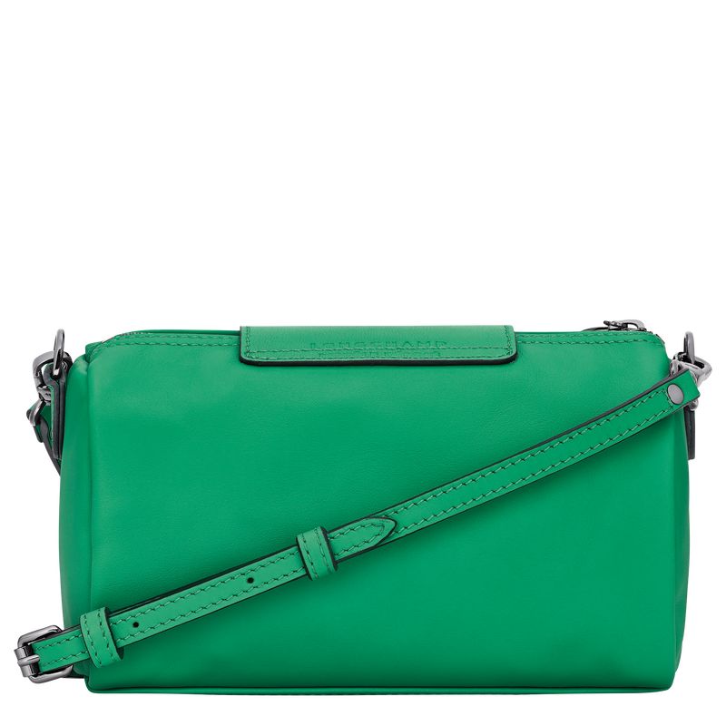 long champ Le Pliage Xtra XS Crossbody Leather Naisten Mini Laukut Vihreä | FIJP9292