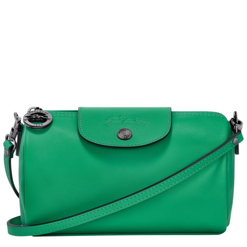 long champ Le Pliage Xtra XS Crossbody Leather Naisten Mini Laukut Vihreä | FIJP9292