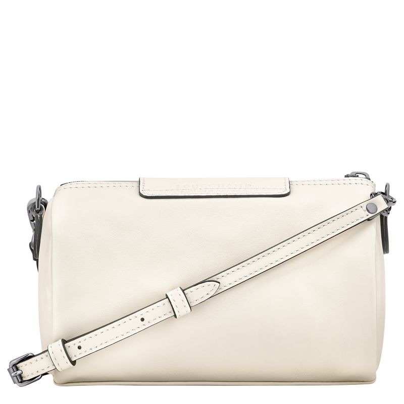 long champ Le Pliage Xtra XS Crossbody Leather Naisten Mini Laukut Ecru | FIKO9291