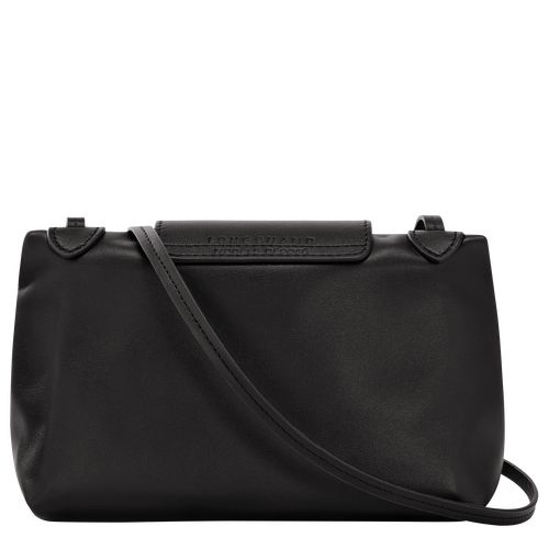 long champ Le Pliage Xtra XS Crossbody Leather Naisten Mini Laukut Mustat | FIYX9262