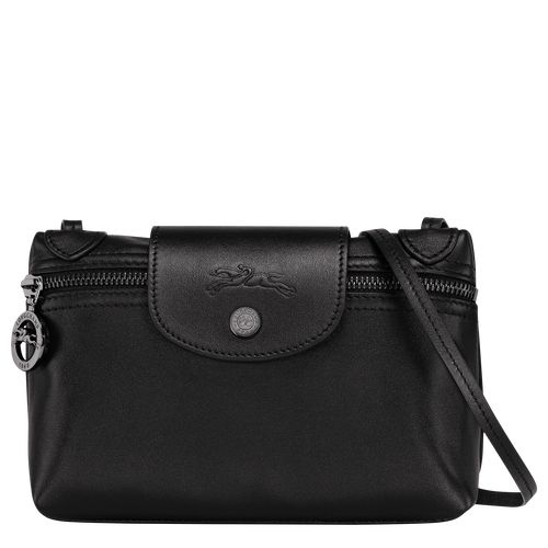 long champ Le Pliage Xtra XS Crossbody Leather Naisten Mini Laukut Mustat | FIYX9262