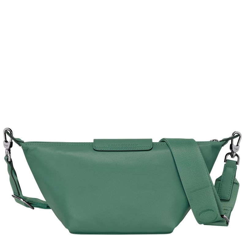 long champ Le Pliage Xtra XS Crossbody Leather Naisten Mini Laukut Sage | FIEB9363