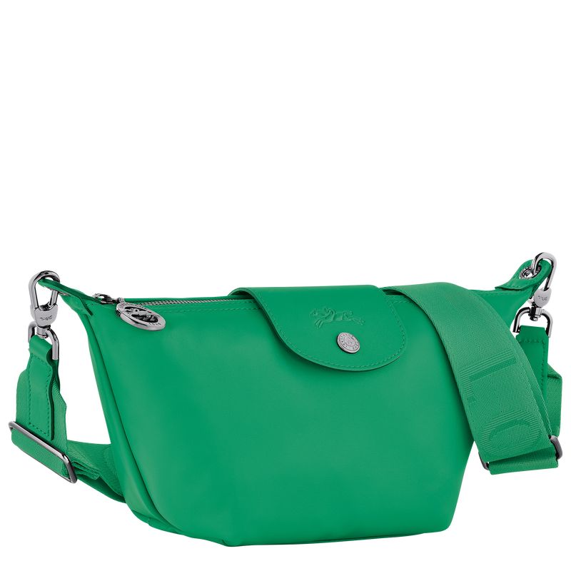 long champ Le Pliage Xtra XS Crossbody Leather Naisten Mini Laukut Vihreä | FIQM9361