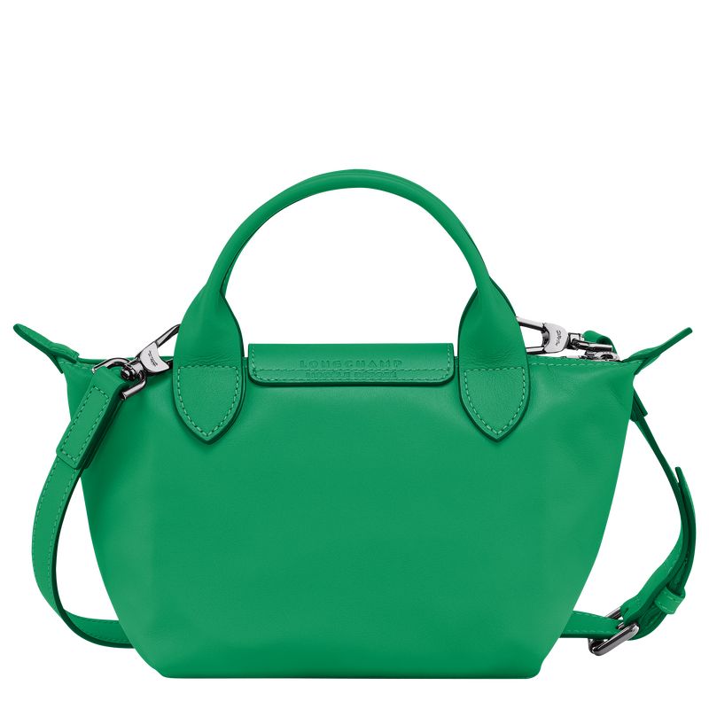 long champ Le Pliage Xtra XS Handbag Leather Naisten Mini Laukut Vihreä | FIYX9303