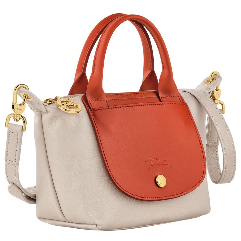 long champ Le Pliage Xtra XS Handbag Leather Naisten Mini Laukut Paprika | FIVR9390