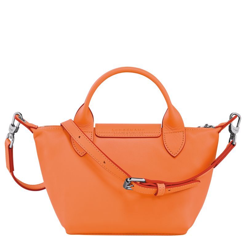 long champ Le Pliage Xtra XS Handbag Leather Naisten Mini Laukut Oranssi | FIMQ9387