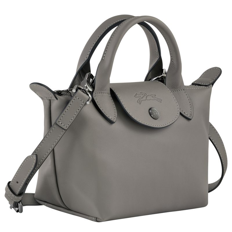 long champ Le Pliage Xtra XS Handbag Leather Naisten Mini Laukut Turtledove | FIWN9307