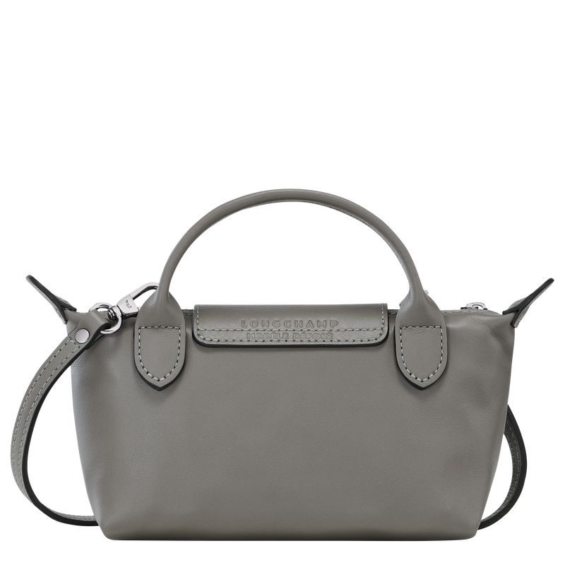 long champ Le Pliage Xtra XS Leather Naisten Pouches Turtledove | FIBE8401