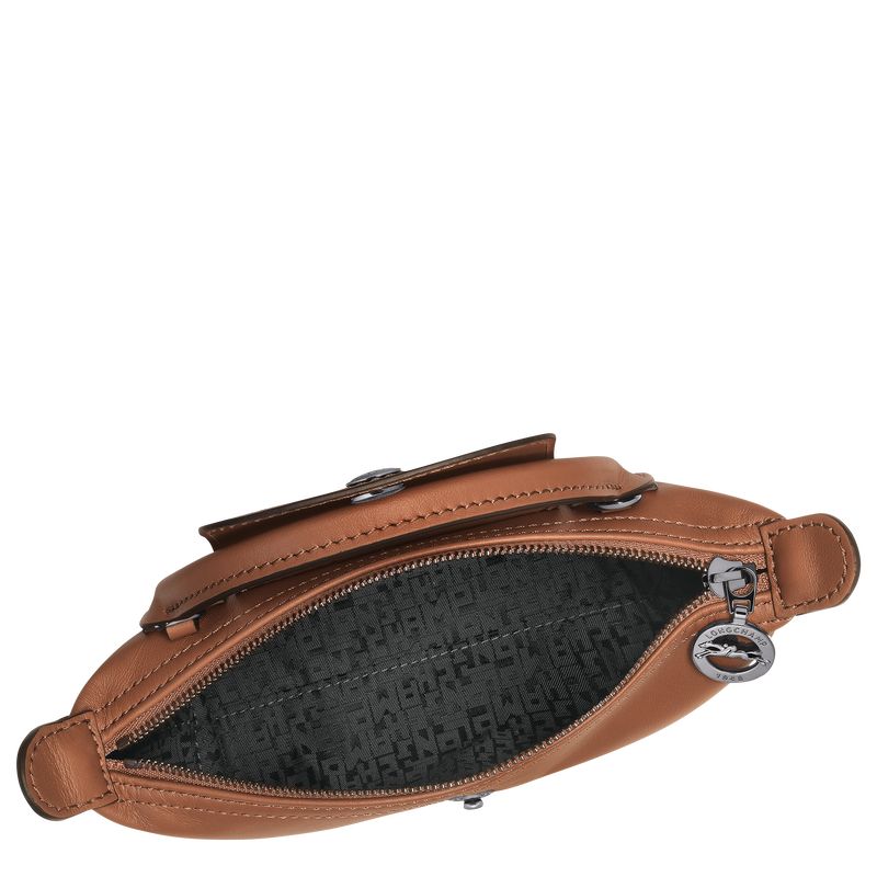 long champ Le Pliage Xtra XS Leather Naisten Pouches Cognac | FIMQ8399