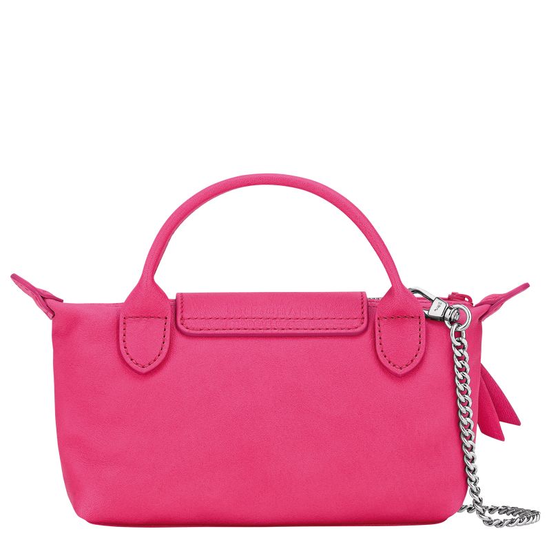 long champ Le Pliage Xtra XS Leather Naisten Pouches Pinkki | FIAH8674