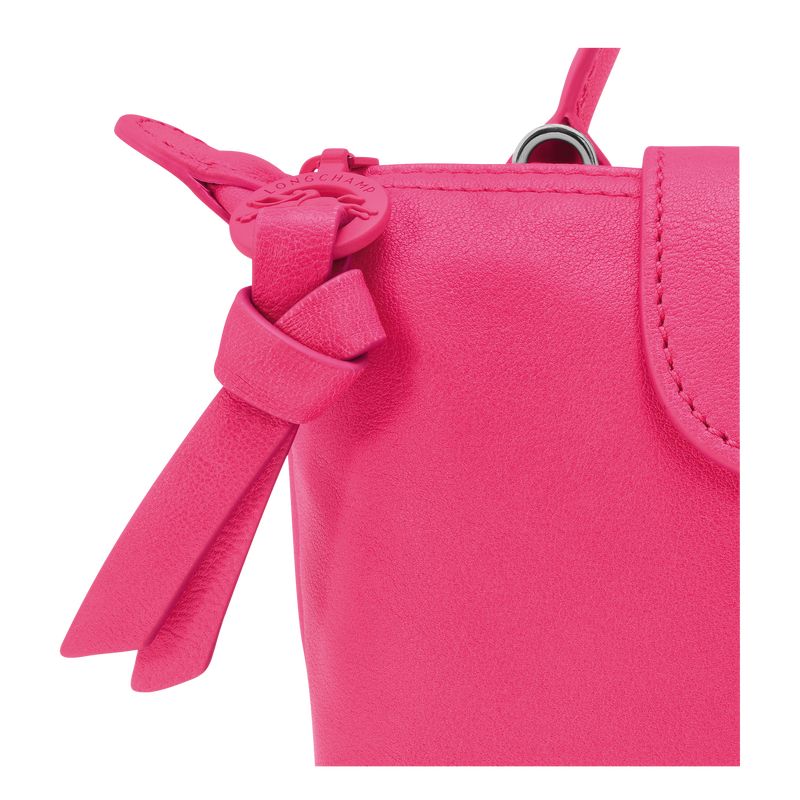 long champ Le Pliage Xtra XS Leather Naisten Pouches Pinkki | FIAH8674