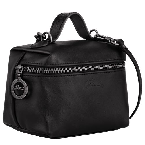 long champ Le Pliage Xtra XS Vanity Nahkaiset Naisten Mini Laukut Mustat | FITC9261