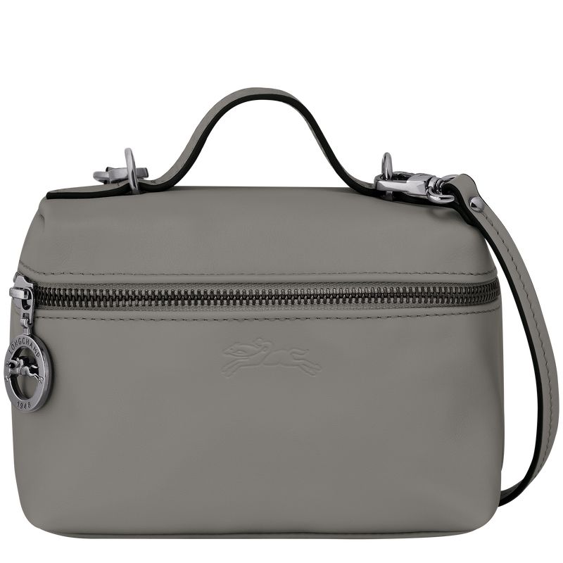 long champ Le Pliage Xtra XS Vanity Nahkaiset Naisten Crossbody Laukut Turtledove | FIVR9019