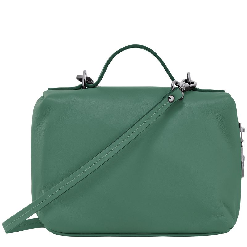 long champ Le Pliage Xtra XS Vanity Nahkaiset Naisten Crossbody Laukut Sage | FICT9018