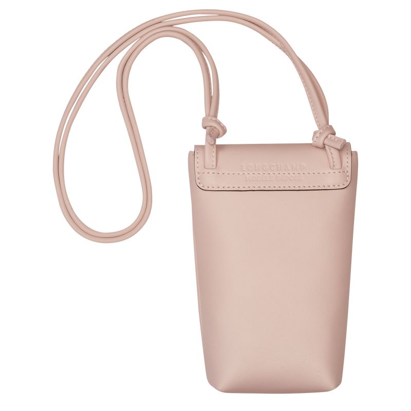 long champ Le Pliage Xtra with leather lace Leather Naisten Kuori Nude | FIXY8393