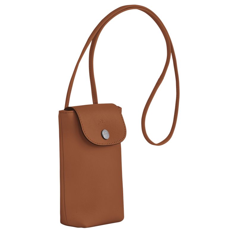 long champ Le Pliage Xtra with leather lace Miesten Kuori Cognac | FIIL7429