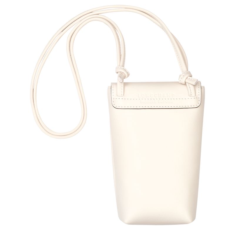 long champ Le Pliage Xtra with leather lace Miesten Kuori Ecru | FIPJ7427