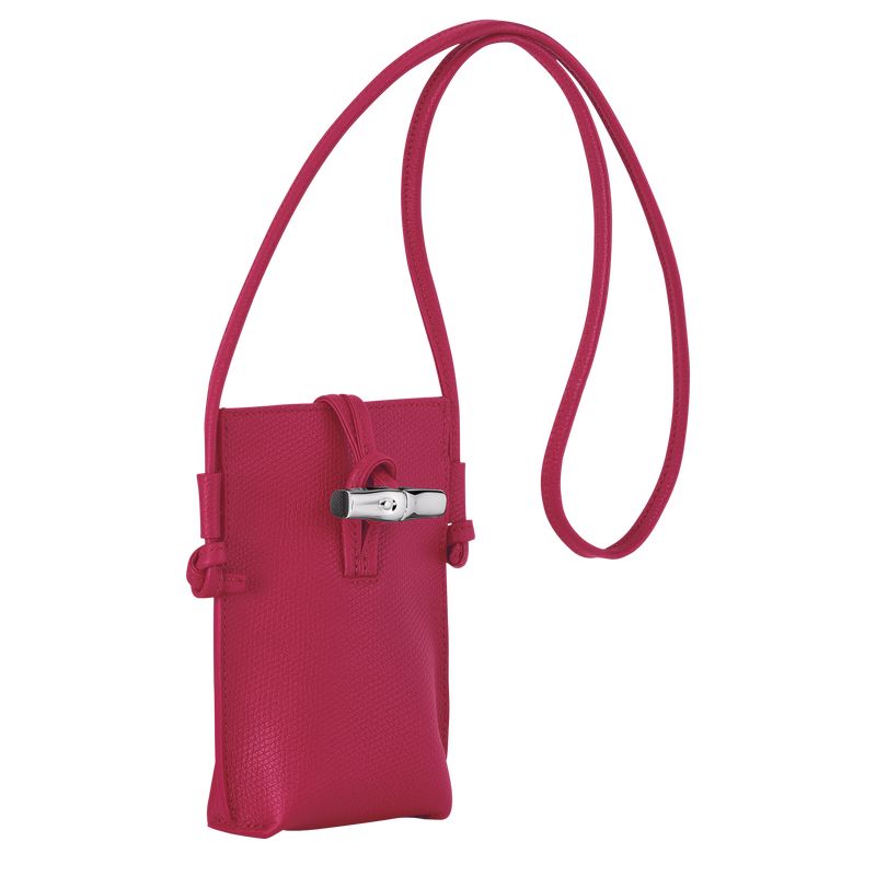 long champ Le Roseau 1 Leather Naisten Kuori Beetroot | FIOK8381