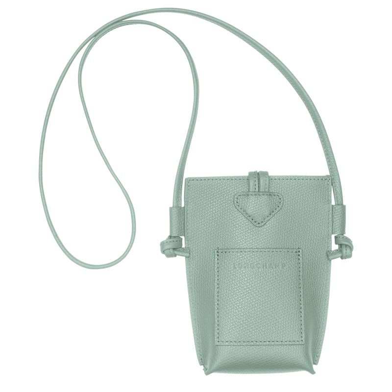 long champ Le Roseau 1 Leather Naisten Kuori Celadon | FIJP8408