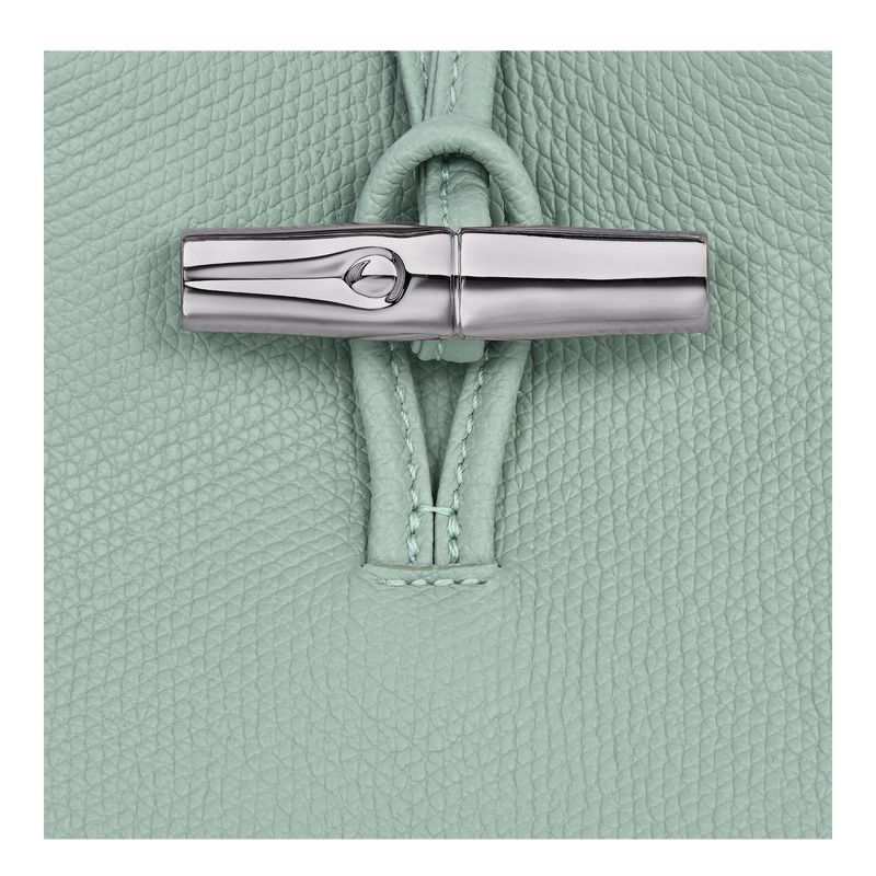 long champ Le Roseau 1 Leather Naisten Kuori Celadon | FIJP8408