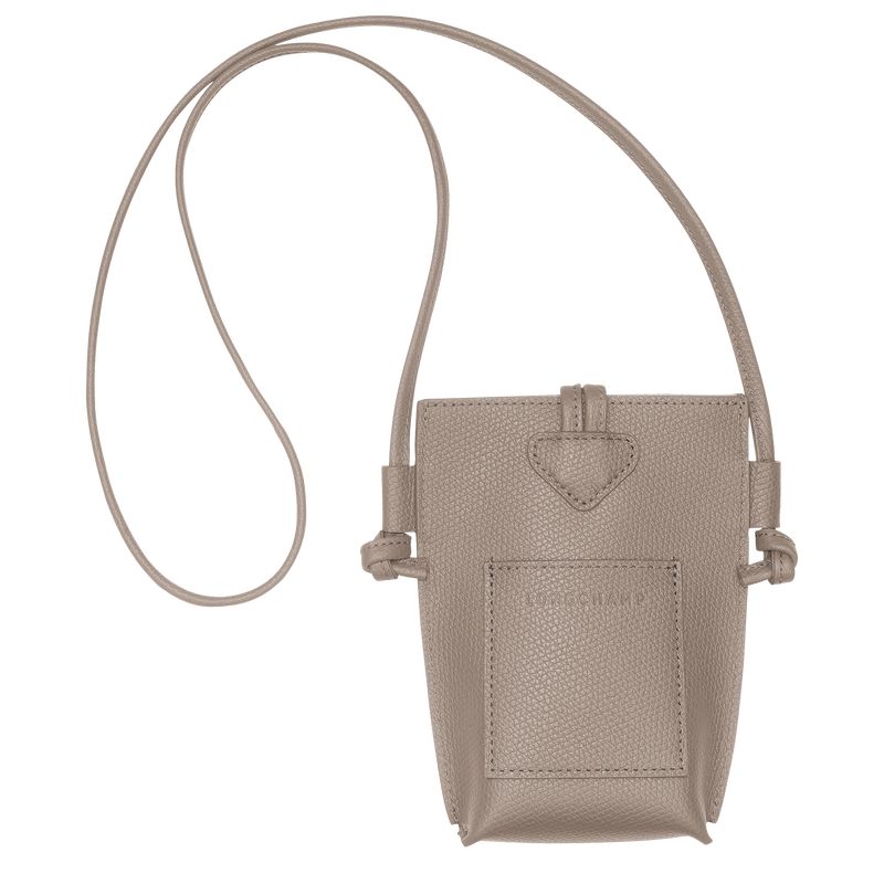 long champ Le Roseau 1 Leather Naisten Kuori Clay | FIKO8407