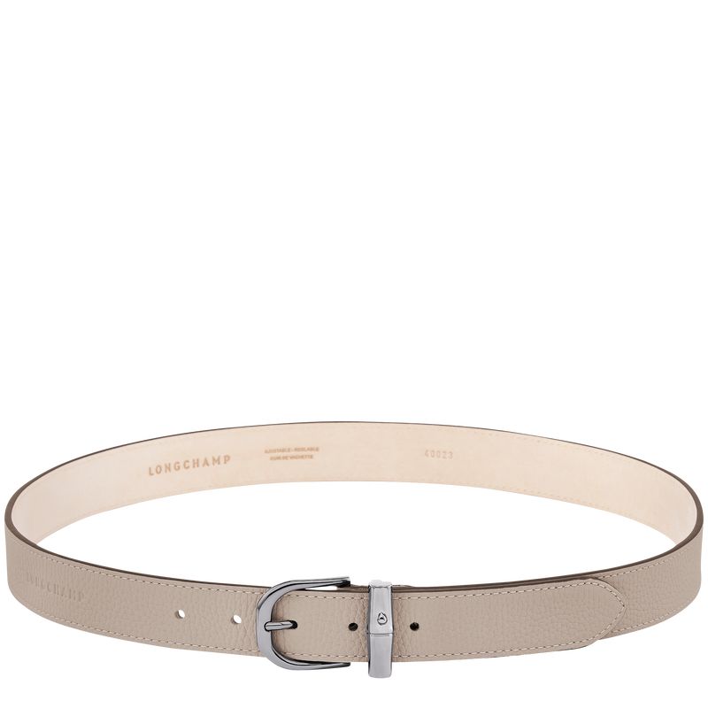 long champ Le Roseau Essential Leather Naisten Vyö Clay | FIVR8038