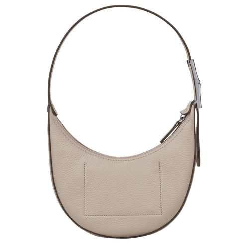 long champ Le Roseau Essential S Hobo Leather Naisten Olkalaukku Clay | FIKO8823