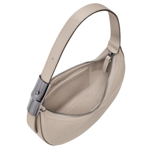 long champ Le Roseau Essential S Hobo Leather Naisten Olkalaukku Clay | FIKO8823