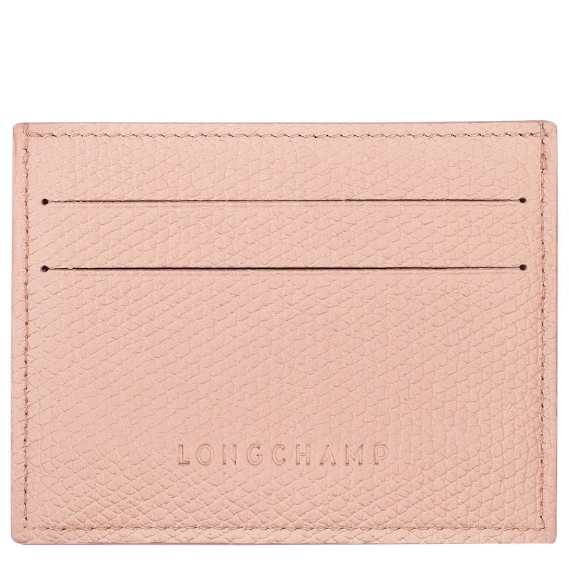 long champ Le Roseau Leather Naisten Korttikotelo Ballerina | FIPJ8486