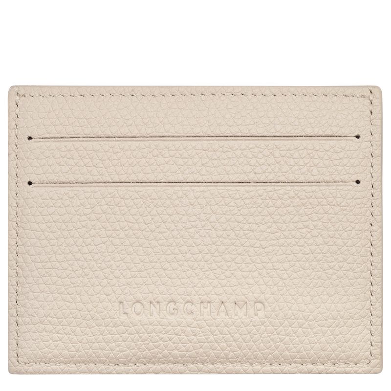 long champ Le Roseau Leather Naisten Korttikotelo Paper | FIIL8484