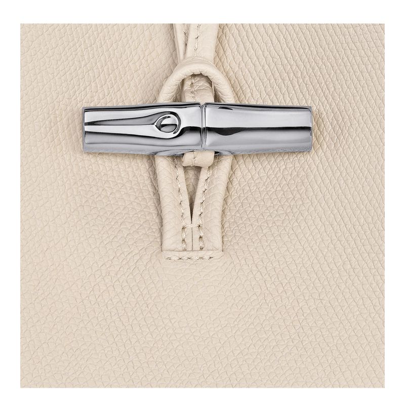 long champ Le Roseau M Shoulder Leather Naisten Olkalaukku Paper | FIDF8853