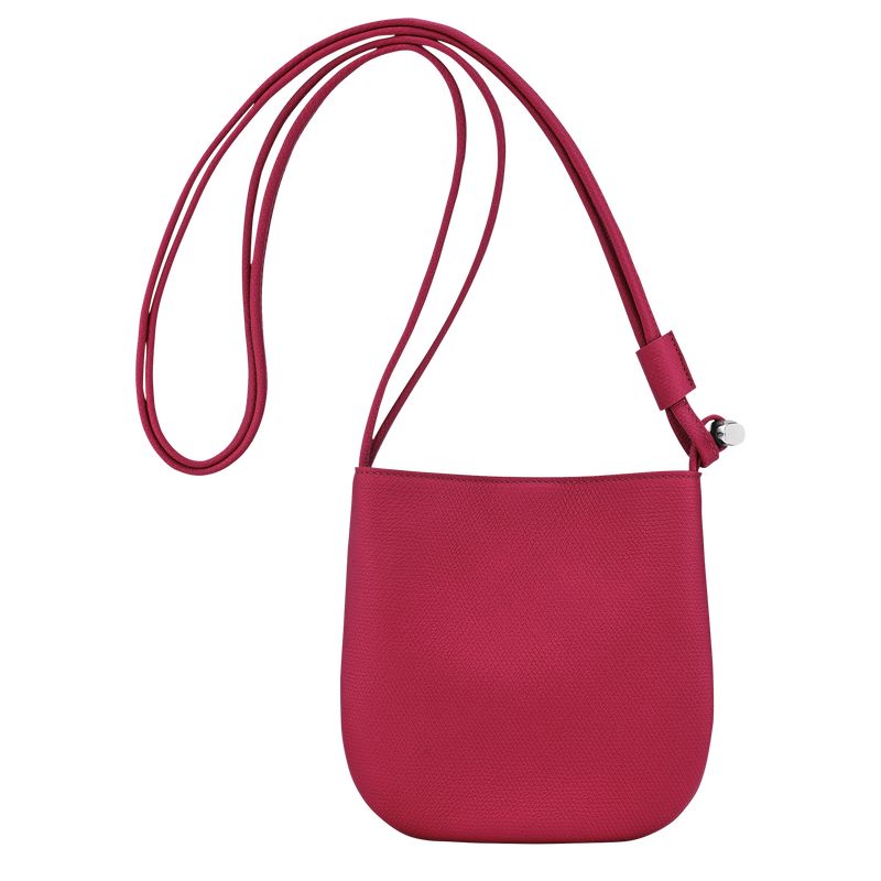 long champ Le Roseau S Leather Naisten Crossbody Laukut Beetroot | FIVR8967