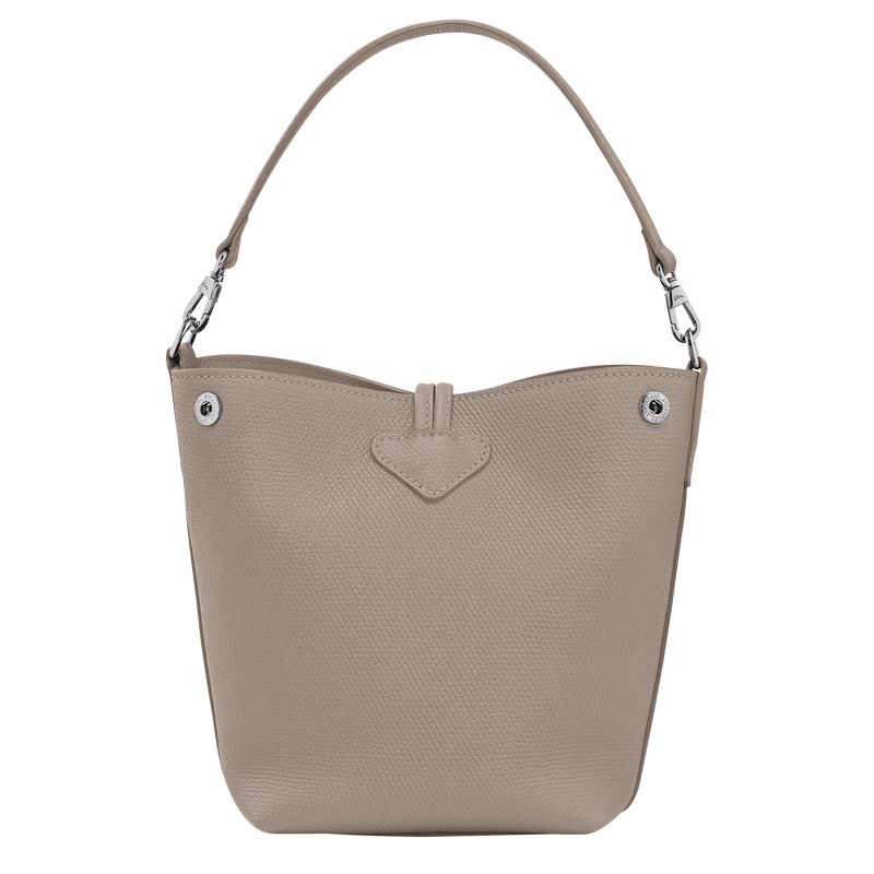 long champ Le Roseau XS Bucket Leather Naisten Crossbody Laukut Clay | FIGS8959