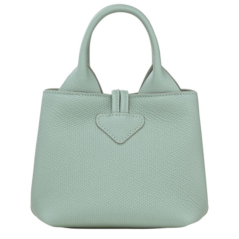 long champ Le Roseau XS Handbag Leather Naisten Mini Laukut Celadon | FIKO9326