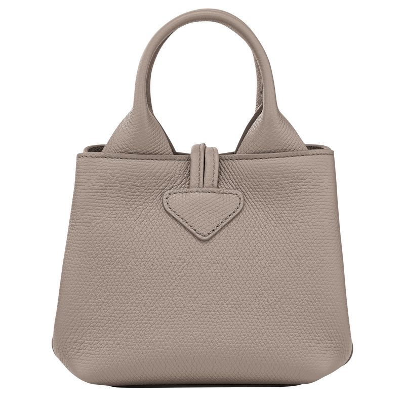 long champ Le Roseau XS Handbag Leather Naisten Mini Laukut Clay | FIJP9325